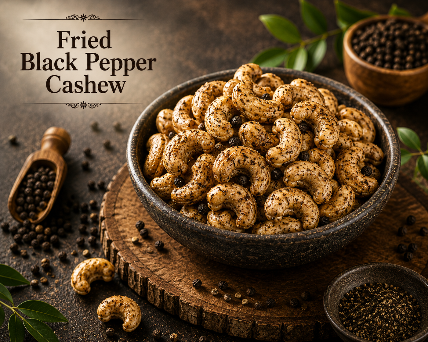 Fried Black Pepper Cashew